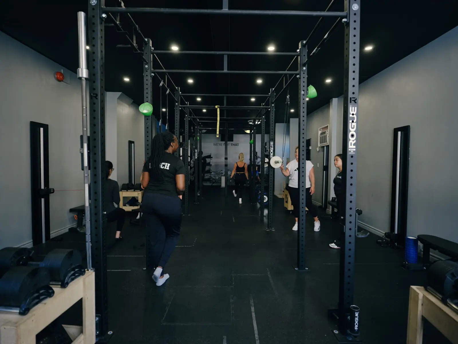 Thrive Fit: the studio floor during a semi-private session